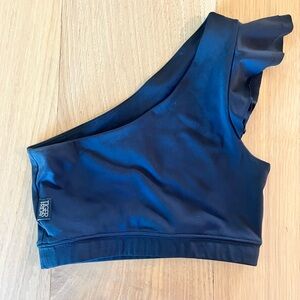 Tiger Friday one shoulder crop top